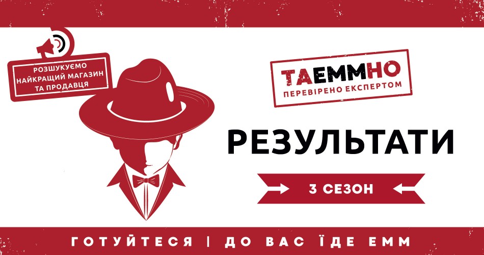 ПІДСУМКИ КОНКУРСУ ТАЕММНО: 3 СЕЗОН