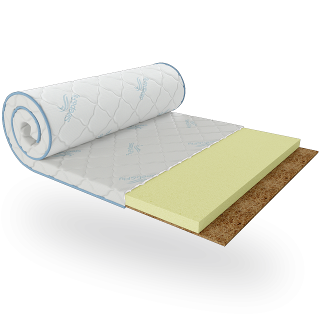 Мініматрац Sleep&Fly mini FLEX 2в1 KOKOS  фото 1 EMM